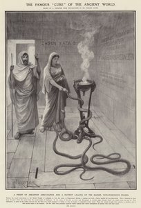 La célèbre "cure" du monde antique (litho) - Amedee (after) Forestier