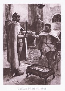 Un message du commandant, illustration de The Roman Soldier, 1928