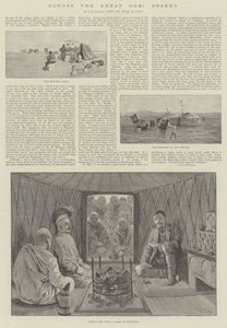 À Travers le Grand Désert de Gobi - Amedee Forestier