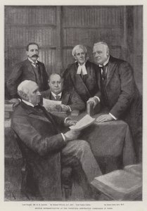 Représentants britanniques à la Commission d