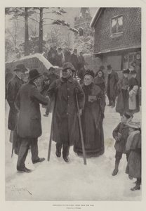 Noël sur des béquilles, retour de la guerre - Amedee Forestier