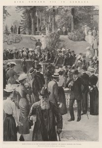 Le roi Édouard VII en Allemagne