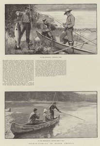 Pêche au saumon en Amérique du Nord