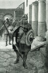 Les Saxons Entrant dans Londres Désertée