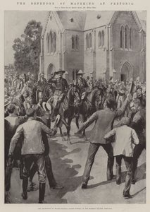 Le défenseur de Mafeking à Pretoria