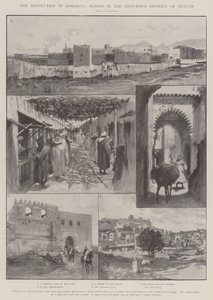 La Révolution au Maroc, scènes dans le district troublé de Tétouan