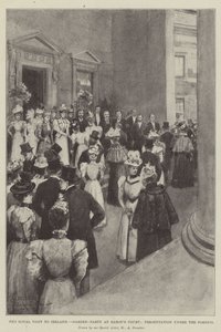 La visite royale en Irlande, Garden-Party à Baron