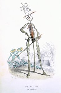 Un promeneur de campagne, de 