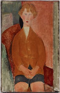 Garçon en culottes courtes - Amedeo Modigliani