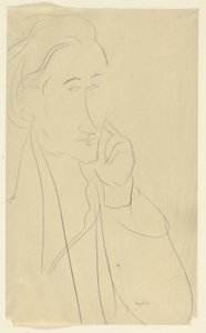 Buste de Zborowski - Amedeo Modigliani