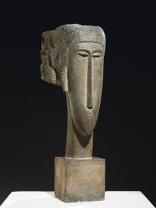 Tête, c.1910-12 - Amedeo Modigliani