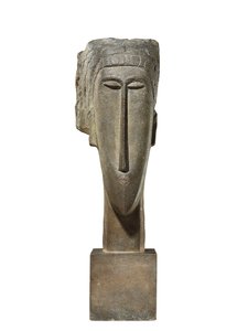 Tête, c.1910-12 - Amedeo Modigliani