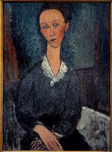 La femme au col blanc - Amedeo Modigliani