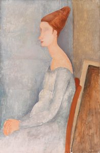 Portrait de Jeanne Hébuterne - Amedeo Modigliani