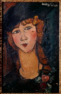 Portrait de Lolotte - Amedeo Modigliani