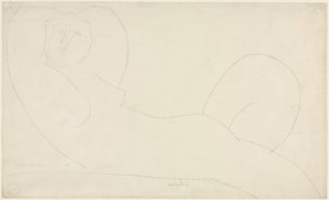 Femme nue allongée
