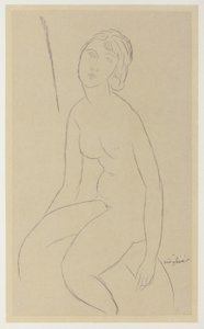 Nu assis - Amedeo Modigliani
