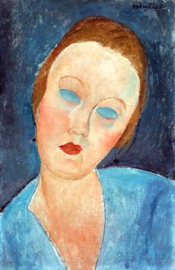 Épouse du peintre Survage, 1918 - Amedeo Modigliani