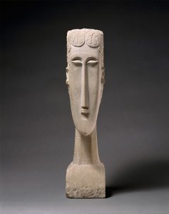 Tête de femme, 1912 - Amedeo Modigliani