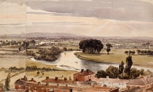 Vue panoramique du paysage, c.1804 - Amelia Long