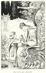 Roi Elyon et Paedarion (gravure) - Amelia M. (attr.to) Bowerley or Bauerle