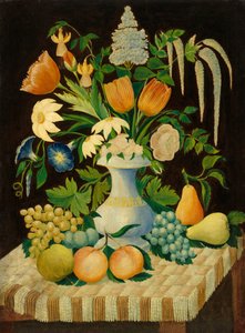 Fleurs et fruits - American 19th Century
