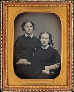 Portrait de deux filles