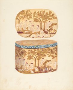 Boîte à chapeaux - American 20th Century