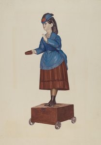 Figure de magasin de cigares - American 20th Century