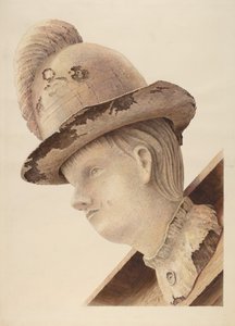 Figure de proue du schooner "Haroldine" - American 20th Century