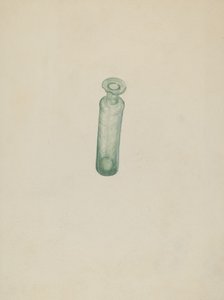 Flacon de médicament en verre
