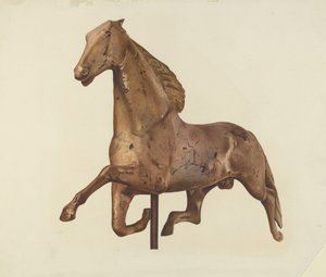 Girouette en forme de cheval