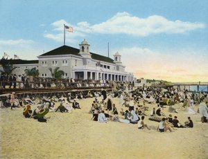 Plage de baignade et casino, Palm Beach, Floride - American Photographer (after)