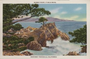 Californie : Point médian