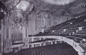 Chicago : Intérieur, Théâtre Oriental - American Photographer (after)