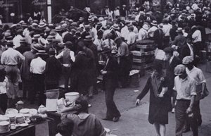 Chicago : Le Ghetto un jour de grande affluence - American Photographer (after)