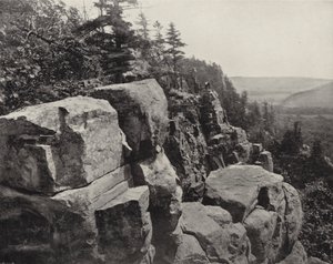 Falaises près du lac du Diable, Wisconsin - American Photographer (after)