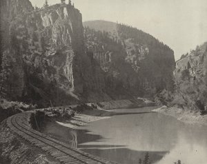 Falaises Echo, canyon de la Grand River, Colorado (photo n/b) - American Photographer (after)