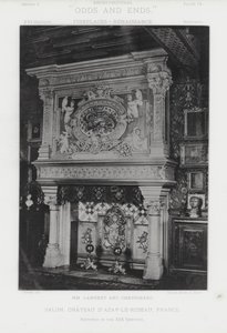 Cheminée : Salon, Château d