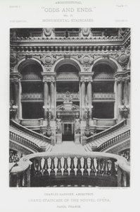Grand escalier du Nouvel Opéra, Paris, France - American Photographer (after)