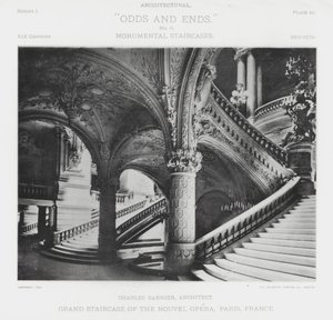 Grand escalier du Nouvel Opéra, Paris, France - American Photographer (after)