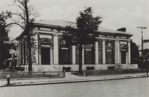 Université de Harvard : Nouveau hall de conférence (photo n/b) - American Photographer (after)