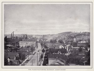 Jamestown, NY : Le quartier industriel