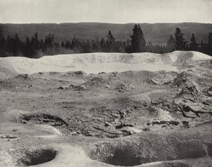 Mammoth Paint Pots, vallée de Yellowstone, Wyoming - American Photographer (after)