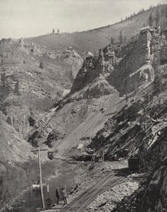 Mines dans le canyon de la rivière Eagle, Colorado - American Photographer (after)