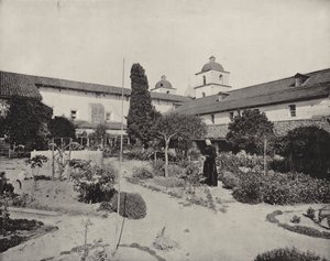 Mission de Santa Barbara, Californie - American Photographer (after)
