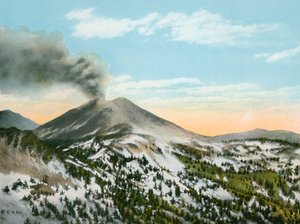 Mont Lassen en éruption - American Photographer (after)
