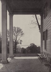 Mount Vernon : Portique est - American Photographer (after)