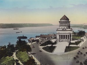 New York : Le fleuve Hudson et Riverside Drive ; Tombeau de Grant