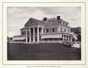 Newport, Rhode Island : Beach Mound, résidence de Benjamin Thaw - American Photographer (after)